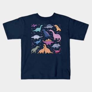 Cute Dinosaurs illustration Kids T-Shirt